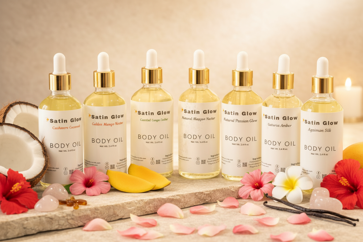 Body Oil Collection Brightened