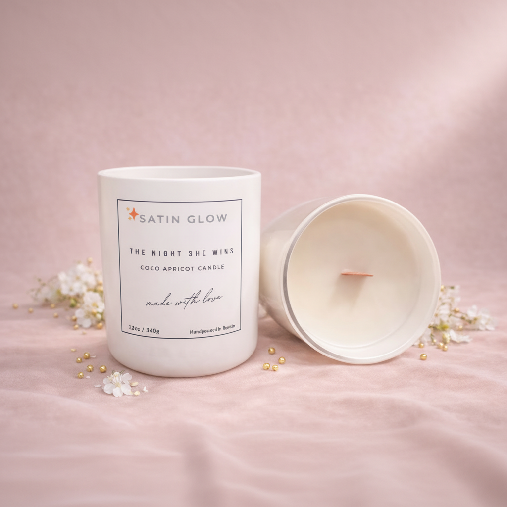 The Night She Wins Two Candles Square